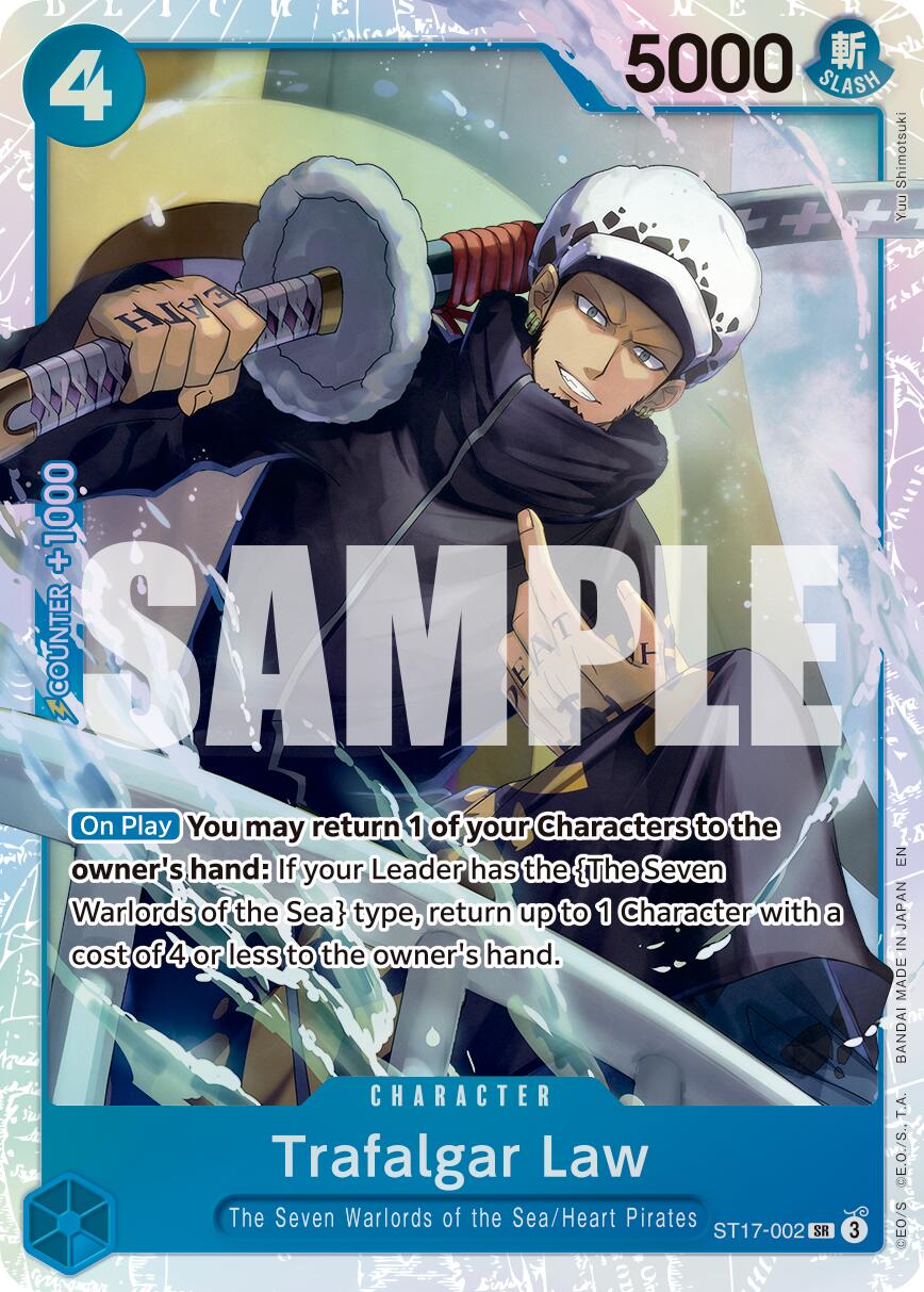 Trafalgar Law (ST17-002) (Reprint) [Premium Booster -The Best- Vol. 2] | Good Games Cannington