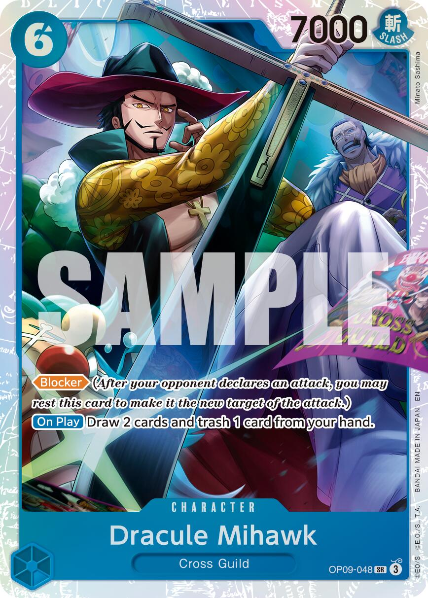 Dracule Mihawk (OP09-048) (Reprint) [Premium Booster -The Best- Vol. 2] | Good Games Cannington