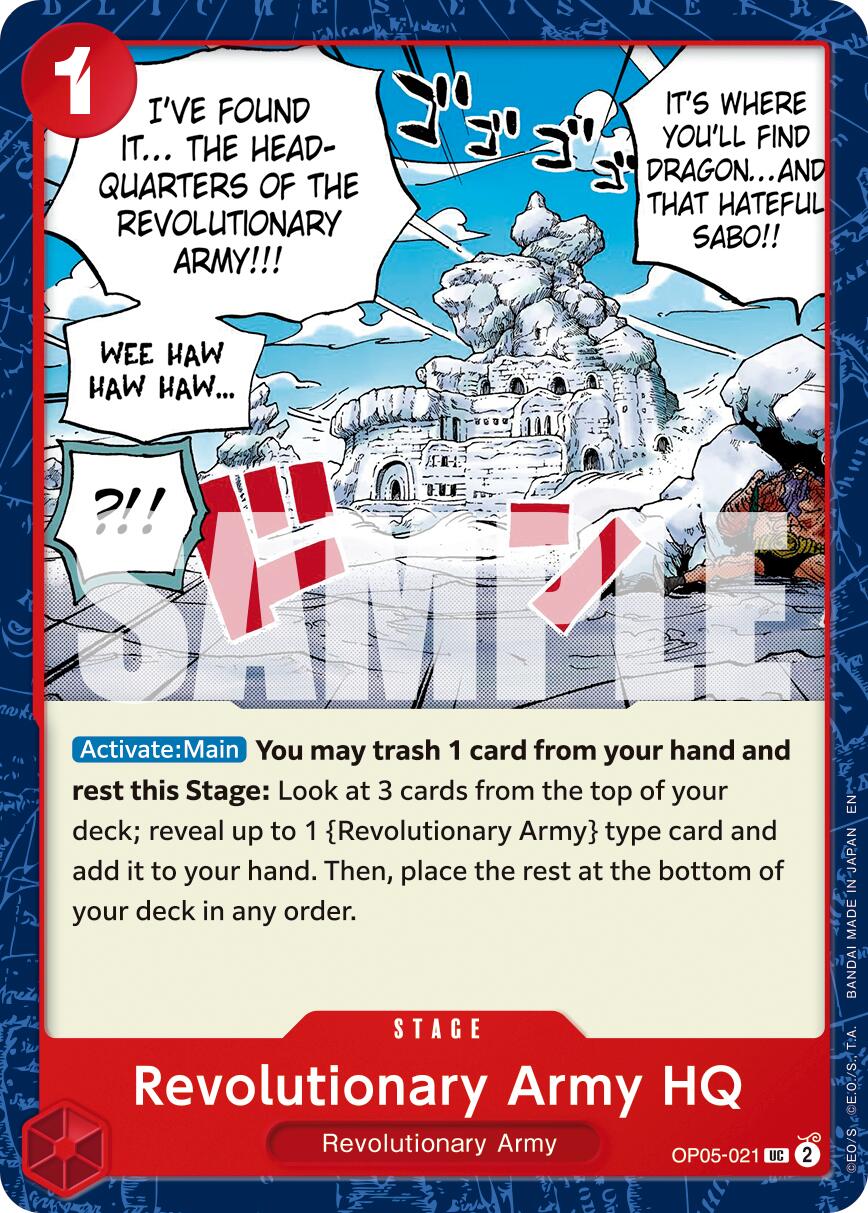 Revolutionary Army HQ (Reprint) [Premium Booster -The Best- Vol. 2] | Good Games Cannington