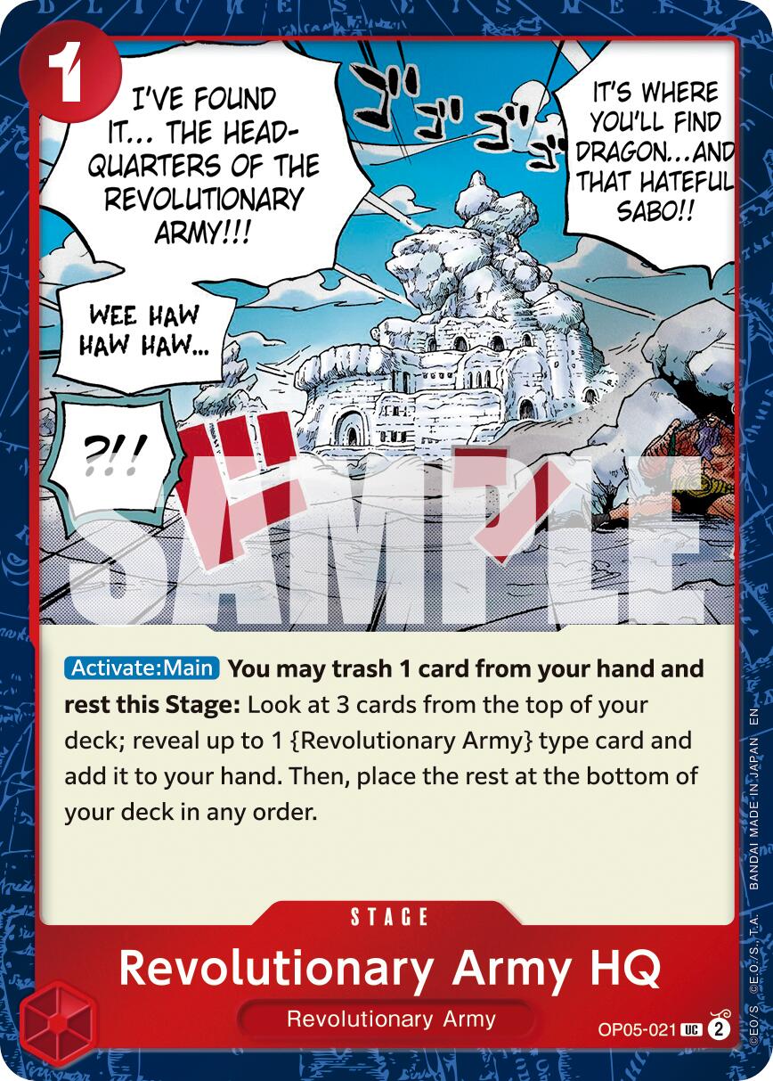 Revolutionary Army HQ (Pirate Foil) [Premium Booster -The Best- Vol. 2] | Good Games Cannington