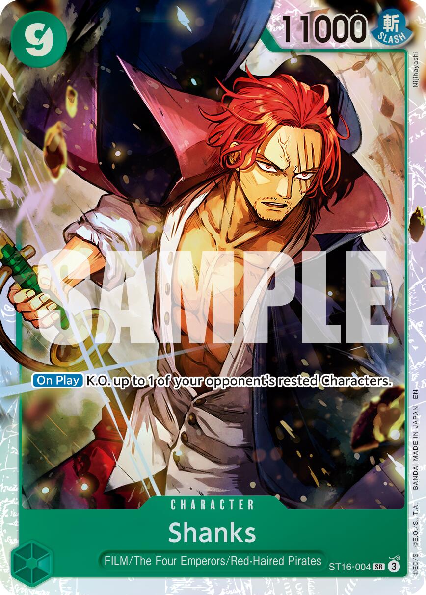 Shanks (ST16-004) (Reprint) [Premium Booster -The Best- Vol. 2] | Good Games Cannington