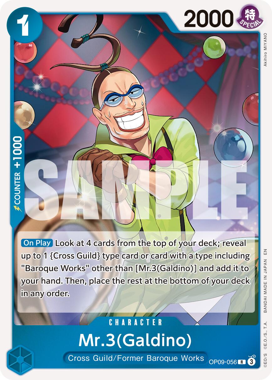 Mr.3(Galdino) (OP09-056) (Reprint) [Premium Booster -The Best- Vol. 2] | Good Games Cannington