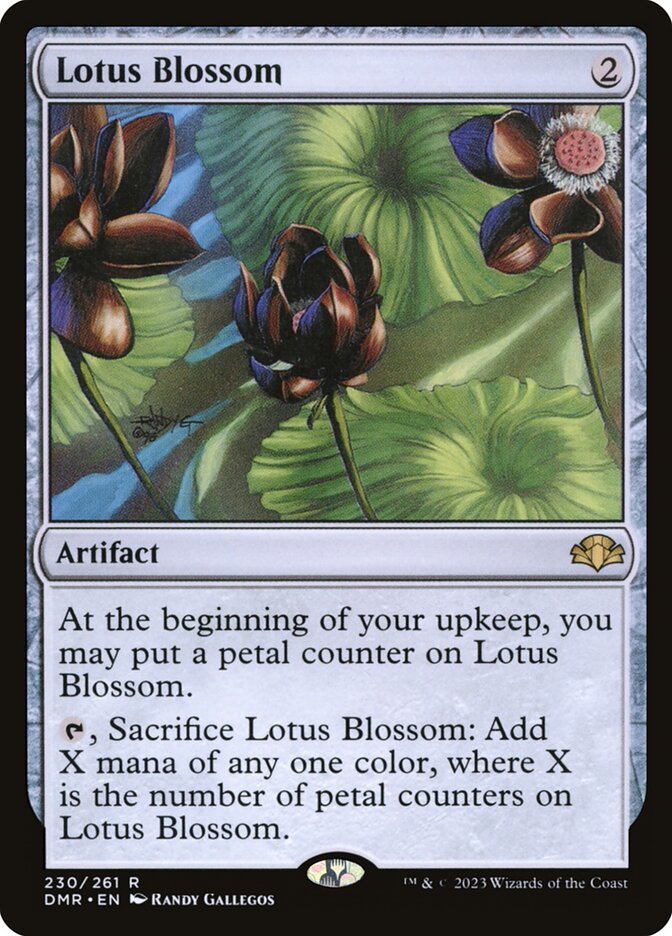Lotus Blossom 230/261 (Dominaria Remastered)  | Good Games Cannington