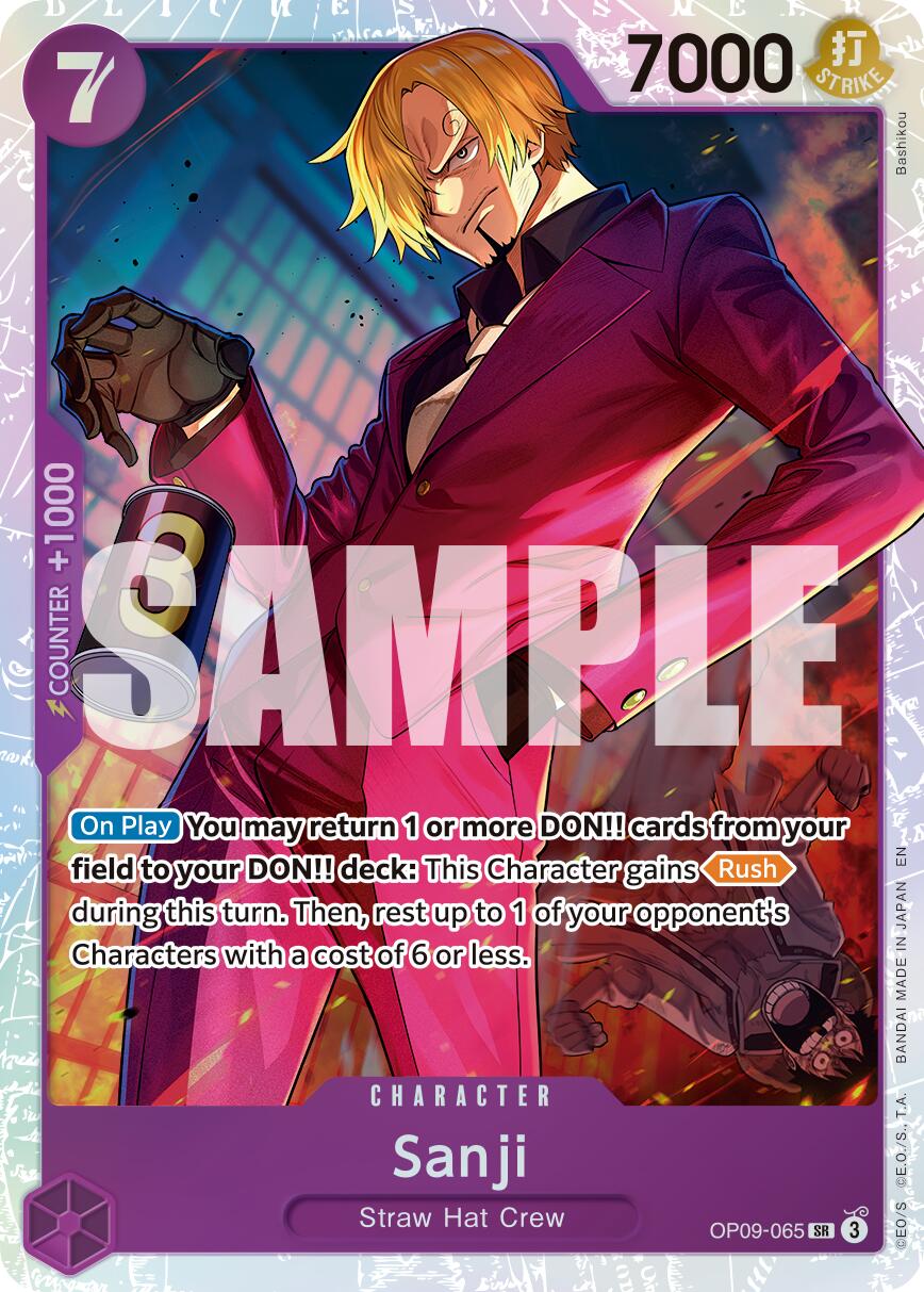Sanji (OP09-065) (Reprint) [Premium Booster -The Best- Vol. 2] | Good Games Cannington