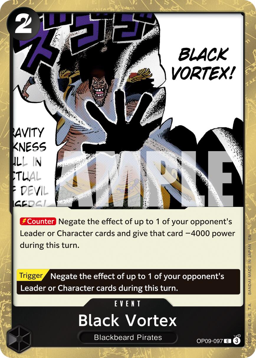 Black Vortex (Pirate Foil) [Premium Booster -The Best- Vol. 2] | Good Games Cannington