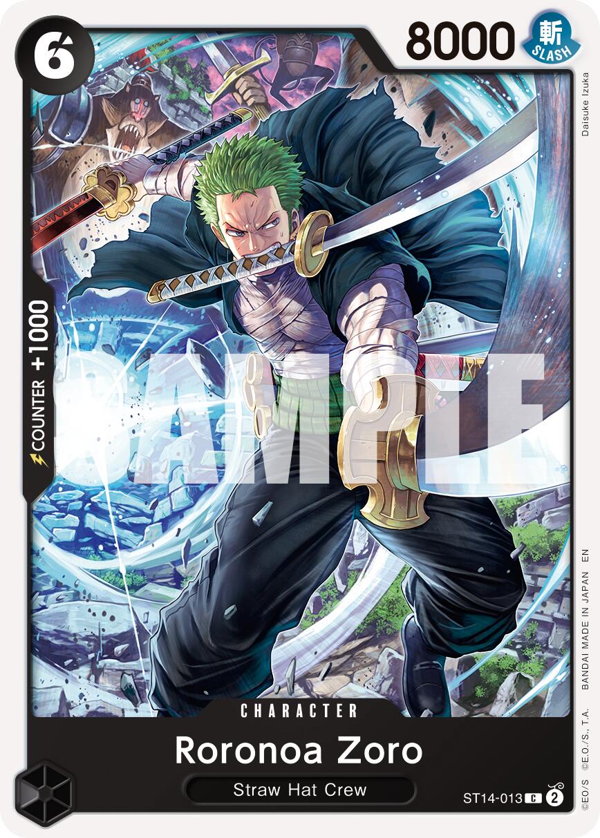 Roronoa Zoro (ST14-013) (Reprint) [Premium Booster -The Best- Vol. 2] | Good Games Cannington