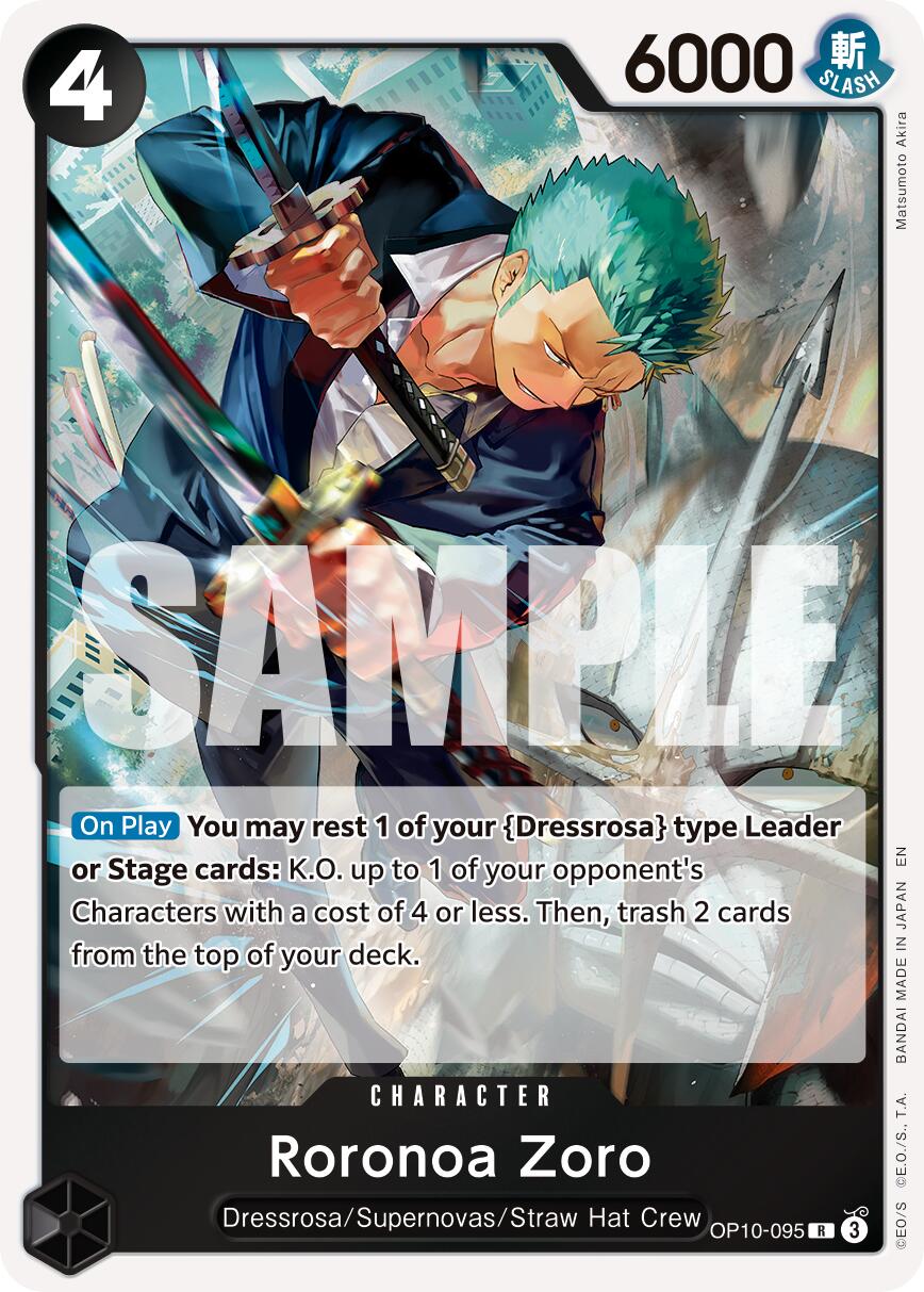 Roronoa Zoro (OP10-095) (Reprint) [Premium Booster -The Best- Vol. 2] | Good Games Cannington
