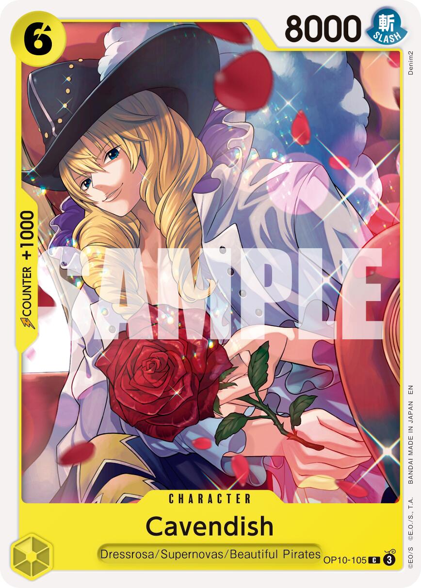 Cavendish (OP10-105) (Reprint) [Premium Booster -The Best- Vol. 2] | Good Games Cannington
