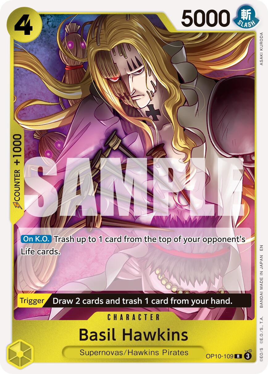 Basil Hawkins (OP10-109) (Reprint) [Premium Booster -The Best- Vol. 2] | Good Games Cannington