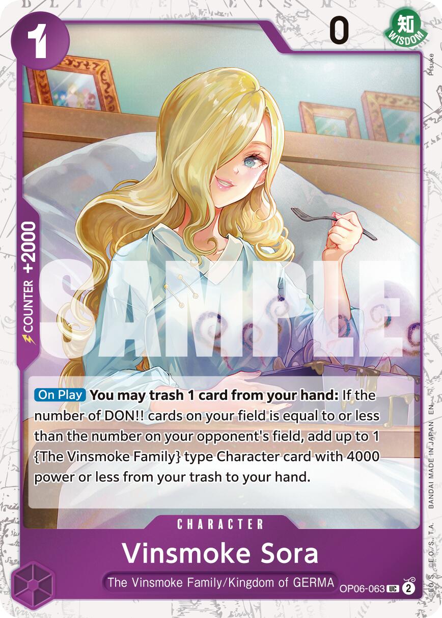 Vinsmoke Sora (Pirate Foil) [Premium Booster -The Best- Vol. 2] | Good Games Cannington