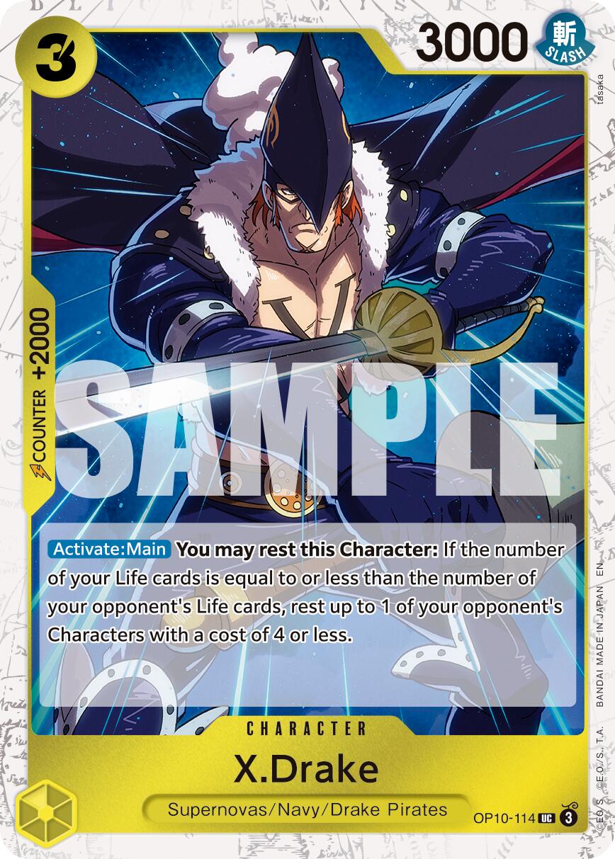 X.Drake (Pirate Foil) [Premium Booster -The Best- Vol. 2] | Good Games Cannington