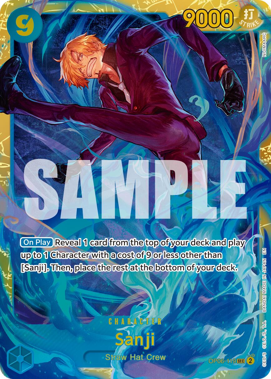 Sanji (OP06-119) (Reprint) [Premium Booster -The Best- Vol. 2] | Good Games Cannington