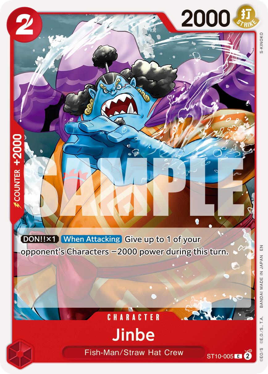 Jinbe (ST10-005) (Reprint) [Premium Booster -The Best- Vol. 2] | Good Games Cannington
