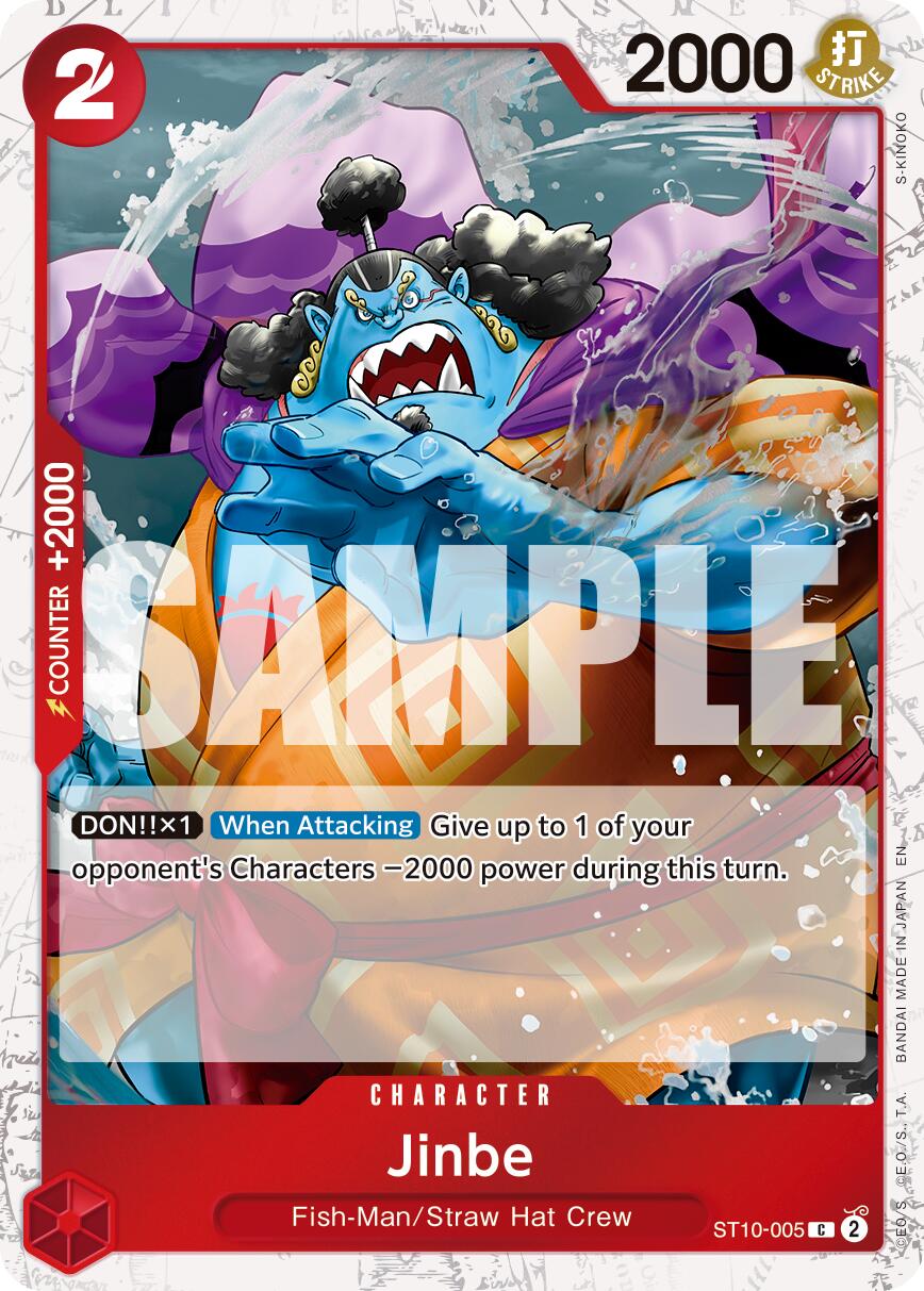 Jinbe (ST10-005) (Pirate Foil) [Premium Booster -The Best- Vol. 2] | Good Games Cannington