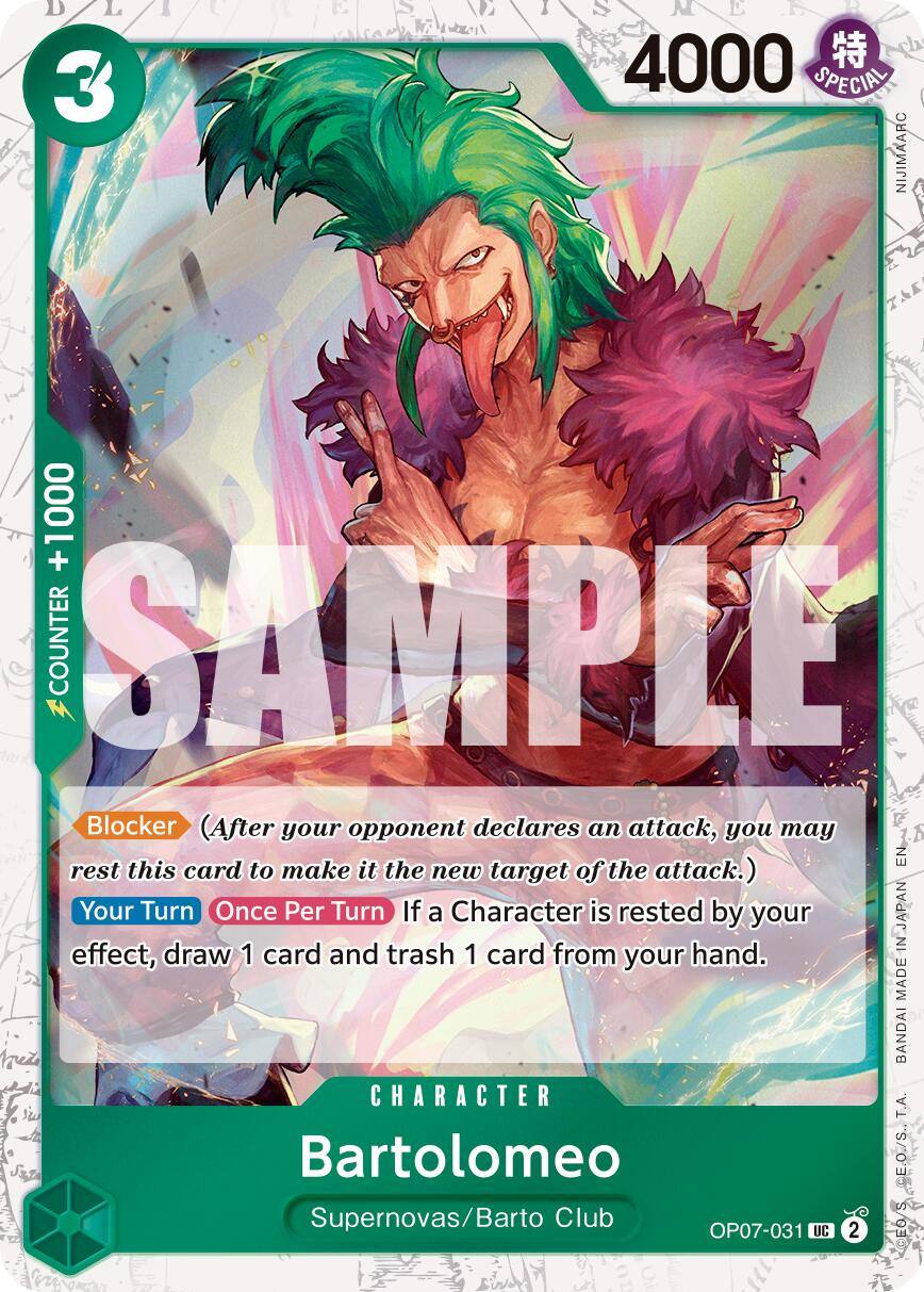 Bartolomeo (Pirate Foil) [Premium Booster -The Best- Vol. 2] | Good Games Cannington