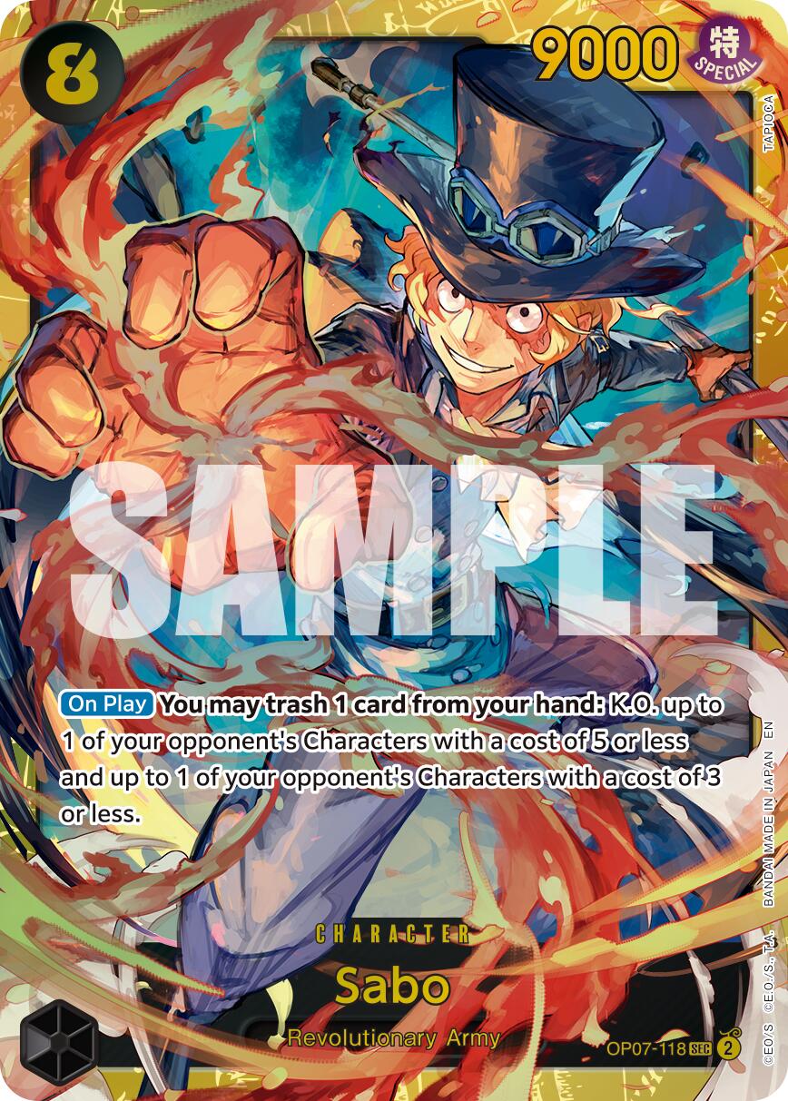 Sabo (OP07-118) (Reprint) [Premium Booster -The Best- Vol. 2] | Good Games Cannington