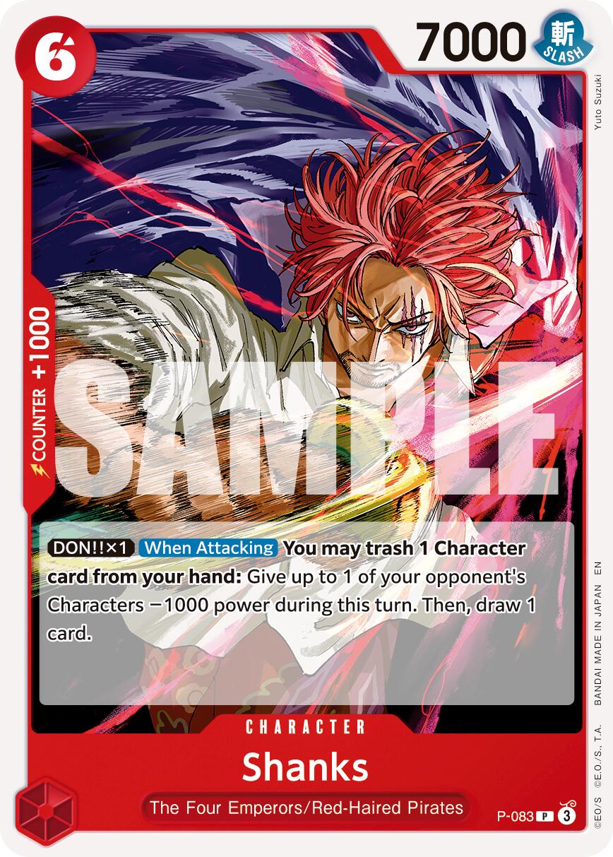 Shanks (P-083) (Reprint) [Premium Booster -The Best- Vol. 2] | Good Games Cannington