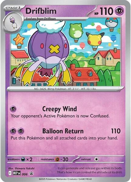 Drifblim (006) [Mega Evolutions Promo] | Good Games Cannington