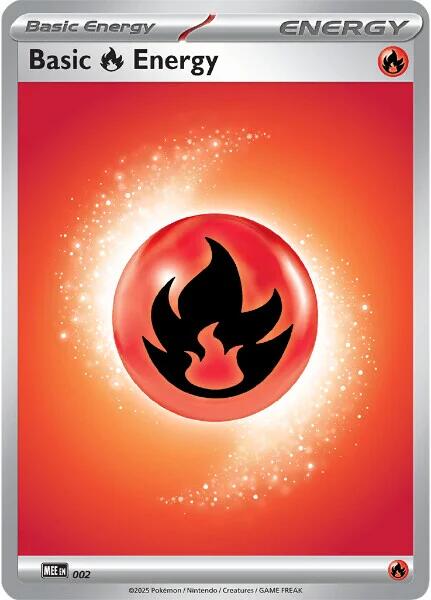 Basic Fire Energy - 002 [Mega Evolution Energies] | Good Games Cannington