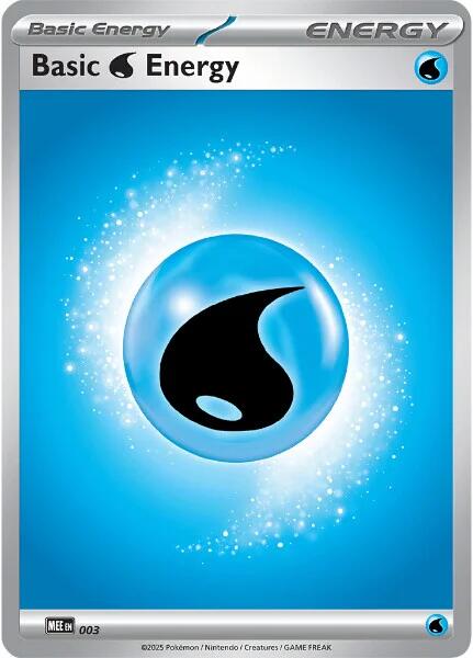 Basic Water Energy - 003 [Mega Evolution Energies] | Good Games Cannington