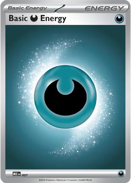 Basic Darkness Energy - 007 [Mega Evolution Energies] | Good Games Cannington