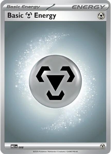 Basic Metal Energy - 008 [Mega Evolution Energies] | Good Games Cannington