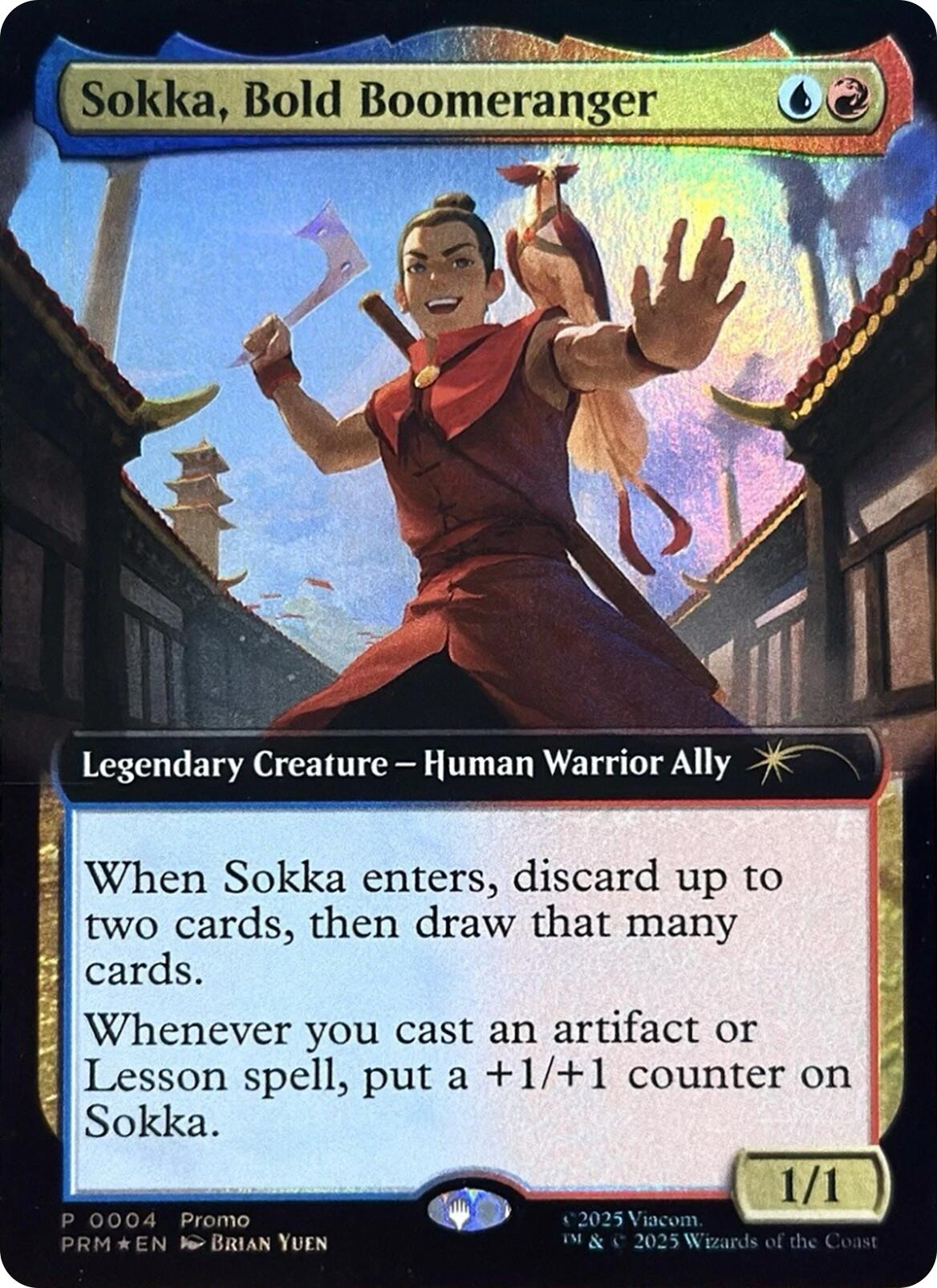 Sokka, Bold Boomeranger (Extended Art) [Media Promos] | Good Games Cannington