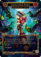 Construct Bank Breaker [JDG052] (Promo)  Cold Foil | Good Games Cannington