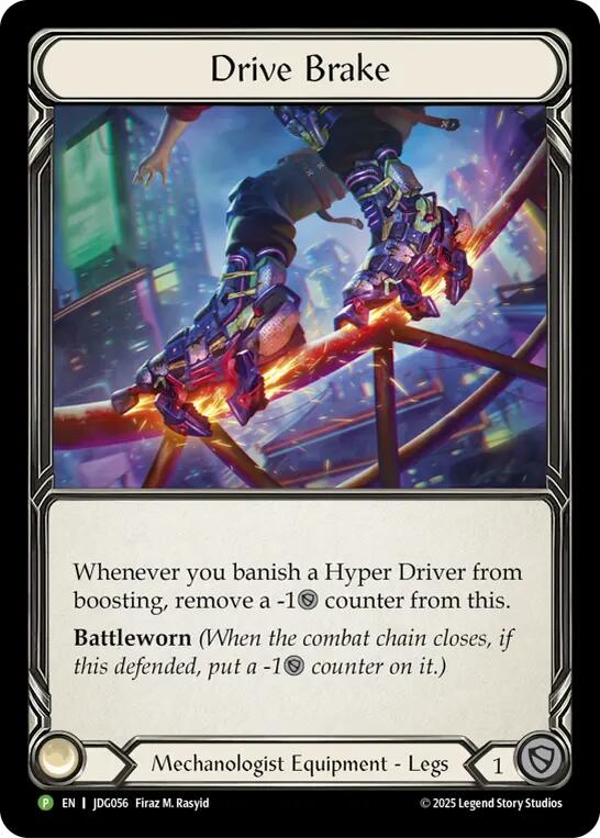 Drive Brake [JDG056] (Promo)  Cold Foil | Good Games Cannington