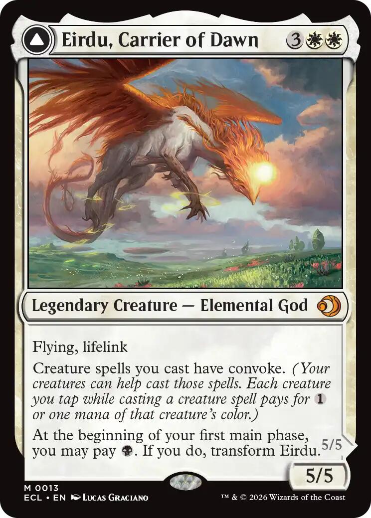 Eirdu, Carrier of Dawn [Lorwyn Eclipsed] | Good Games Cannington