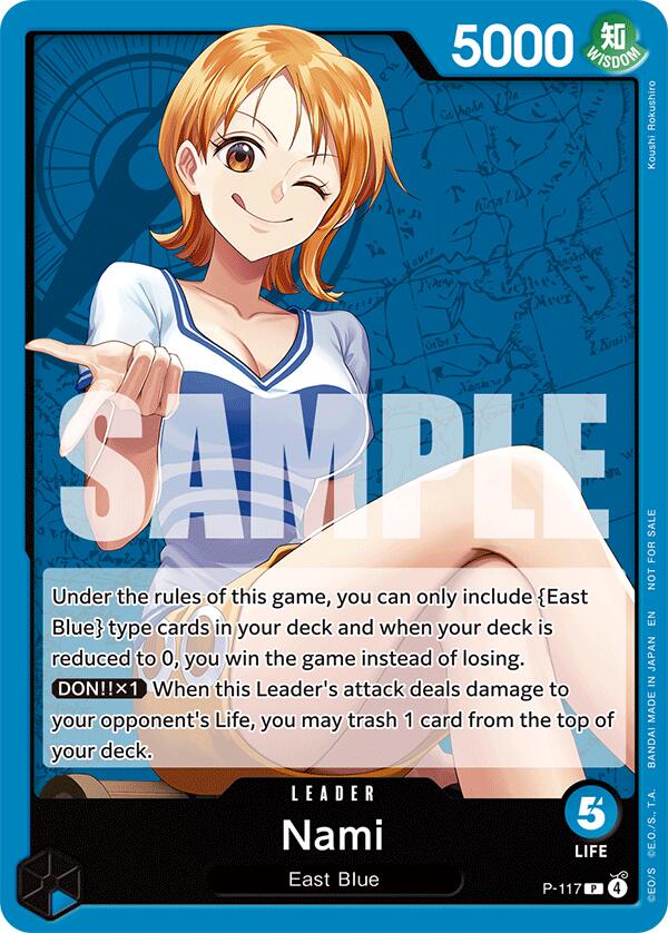 Nami (P-117) [One Piece Promotion Cards] | Good Games Cannington