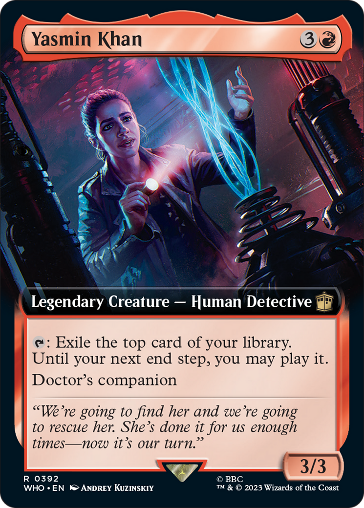 Yasmin Khan (Extended Art) [Doctor Who] | Good Games Cannington