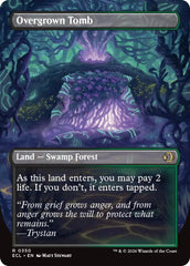 Overgrown Tomb (Borderless) [Lorwyn Eclipsed] | Good Games Cannington
