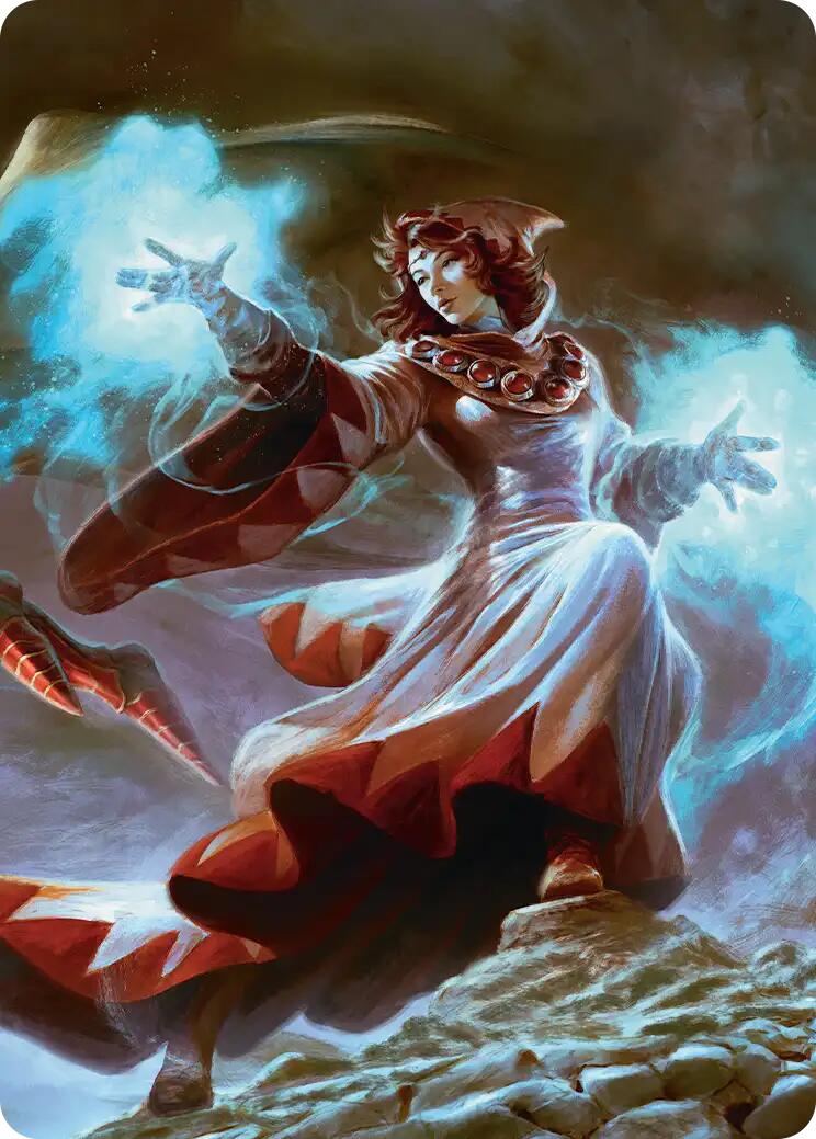 The Destined White Mage Scene Art Card [FINAL FANTASY Art Series] | Good Games Cannington