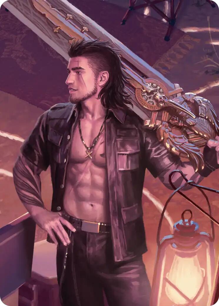 Warrior's Resolve Scene Art Card [FINAL FANTASY Art Series] | Good Games Cannington