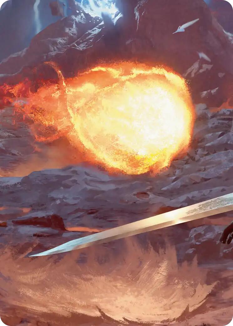 Duelist's Flame Scene Art Card [FINAL FANTASY Art Series] | Good Games Cannington