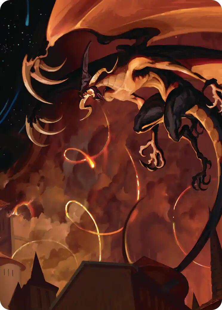 Mega Flare Scene Art Card [FINAL FANTASY Art Series] | Good Games Cannington