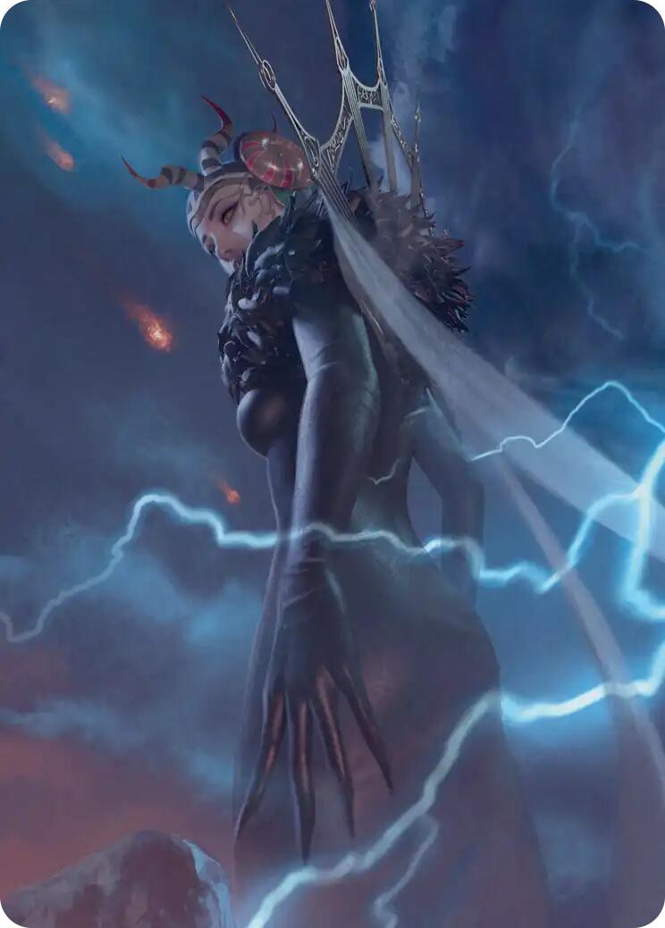 Edea, Possessed Sorceress Scene Art Card [FINAL FANTASY Art Series] | Good Games Cannington