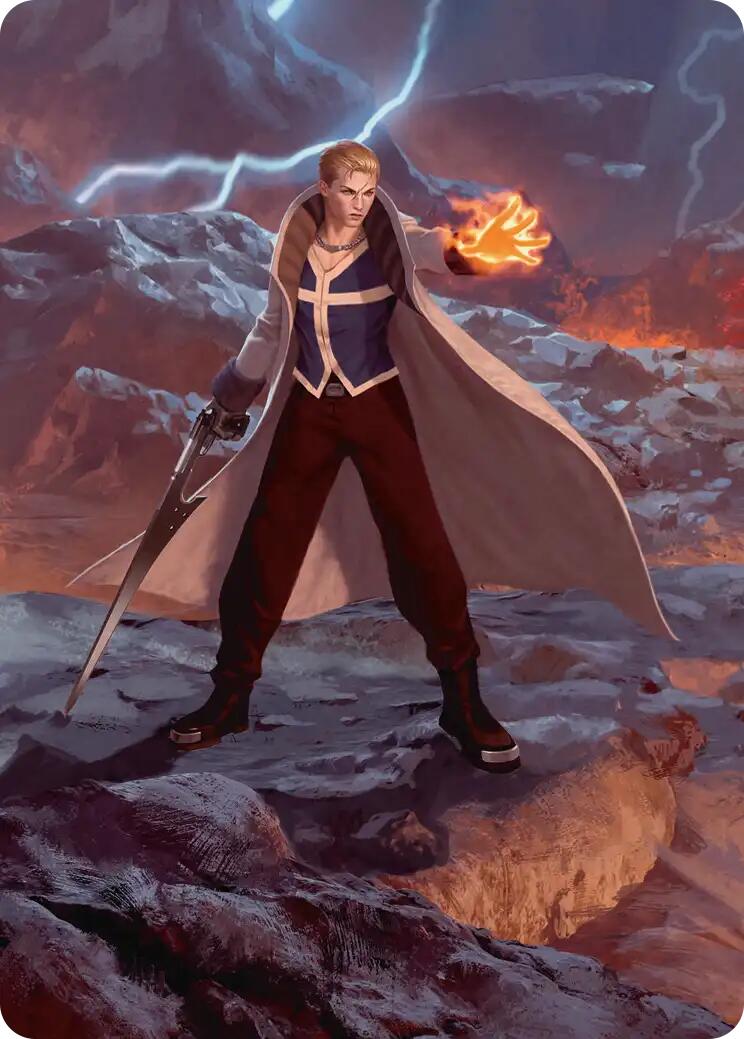 Seifer, Balamb Rival Scene Art Card [FINAL FANTASY Art Series] | Good Games Cannington