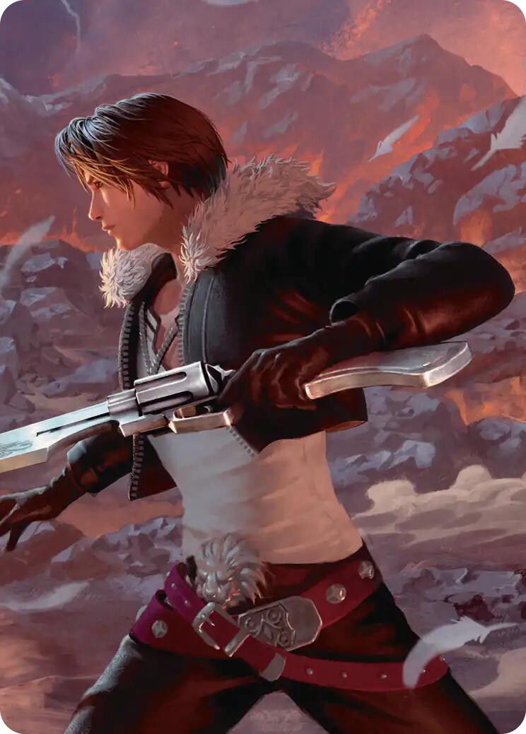 Squall, Gunblade Duelist Scene Art Card [FINAL FANTASY Art Series] | Good Games Cannington