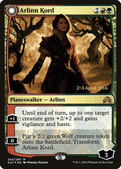 Arlinn Kord // Arlinn, Embraced by the Moon [Shadows over Innistrad Prerelease Promos] | Good Games Cannington