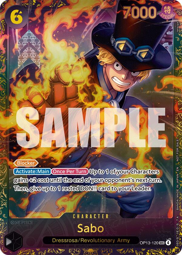 Sabo (Store Treasure Cup 2025) [One Piece Promotion Cards] | Good Games Cannington