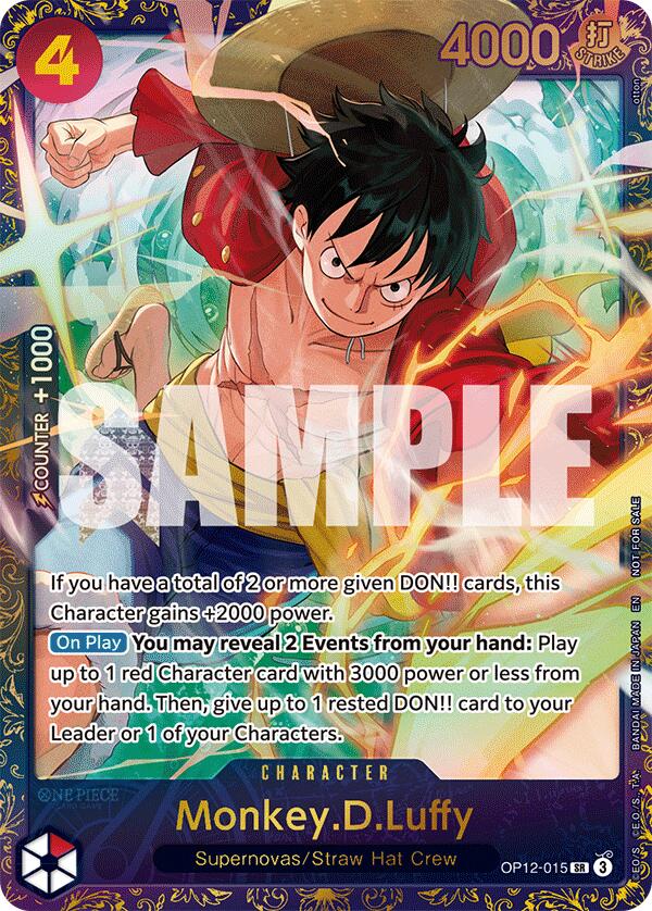 Monkey.D.Luffy (Treasure Cup 2025) [One Piece Promotion Cards] | Good Games Cannington
