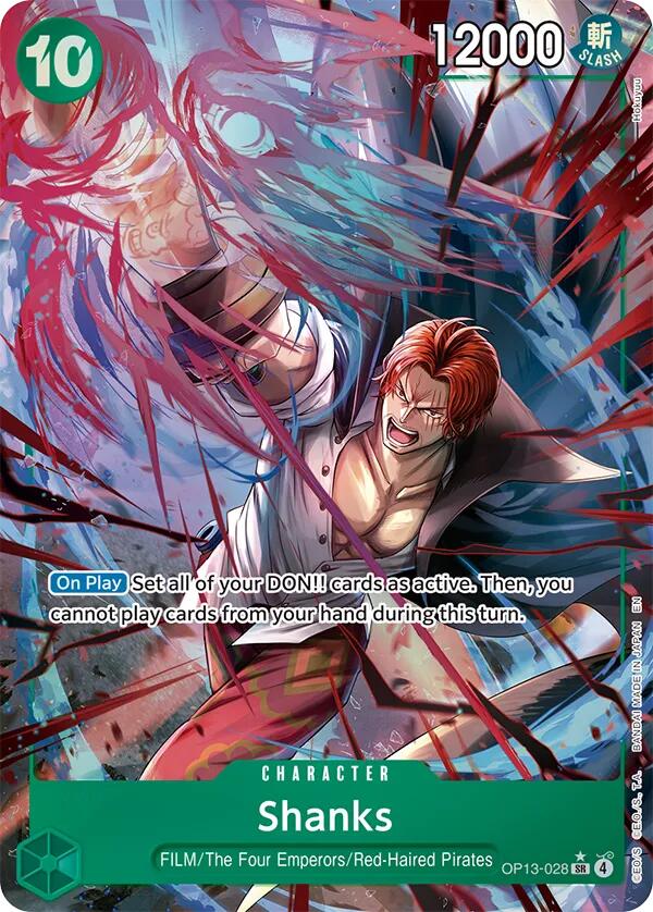 Shanks (Alternate Art) [Carrying On His Will] | Good Games Cannington