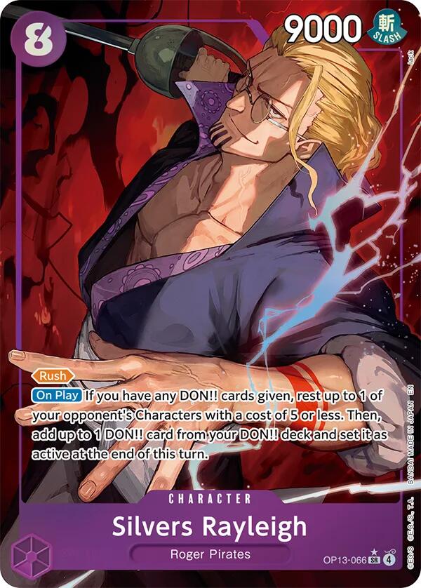 Silvers Rayleigh (Alternate Art) [Carrying On His Will] | Good Games Cannington
