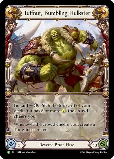 Tuffnut, Bumbling Hulkster [HER146] (Promo)  Rainbow Foil | Good Games Cannington
