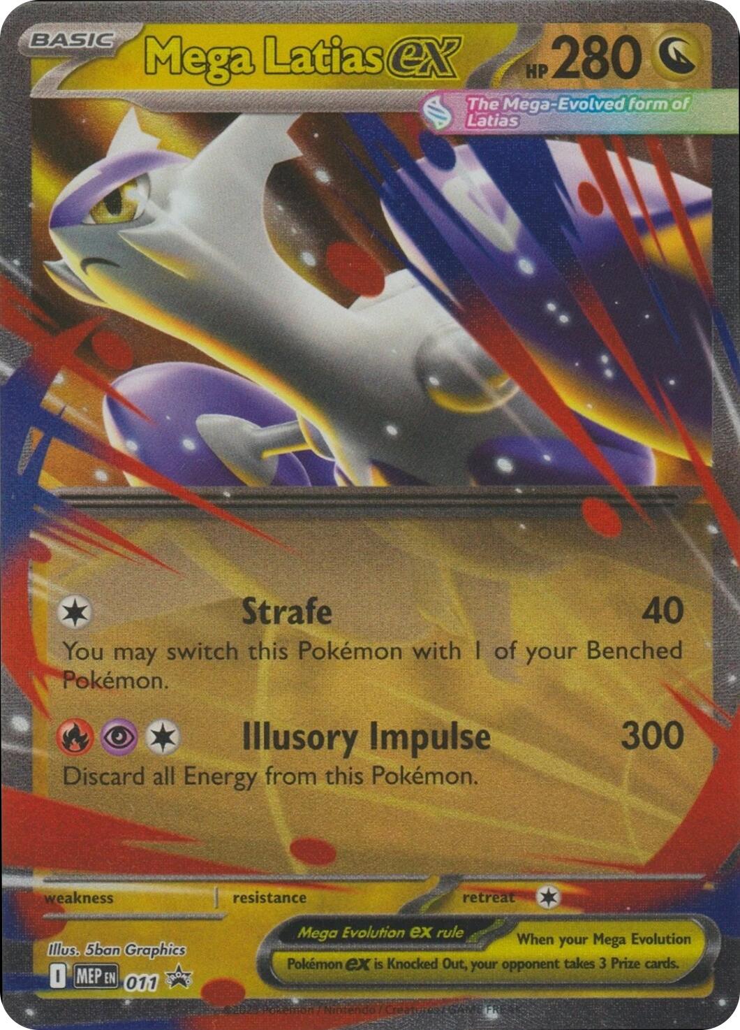Mega Latias ex (011) [Mega Evolutions Promo] | Good Games Cannington