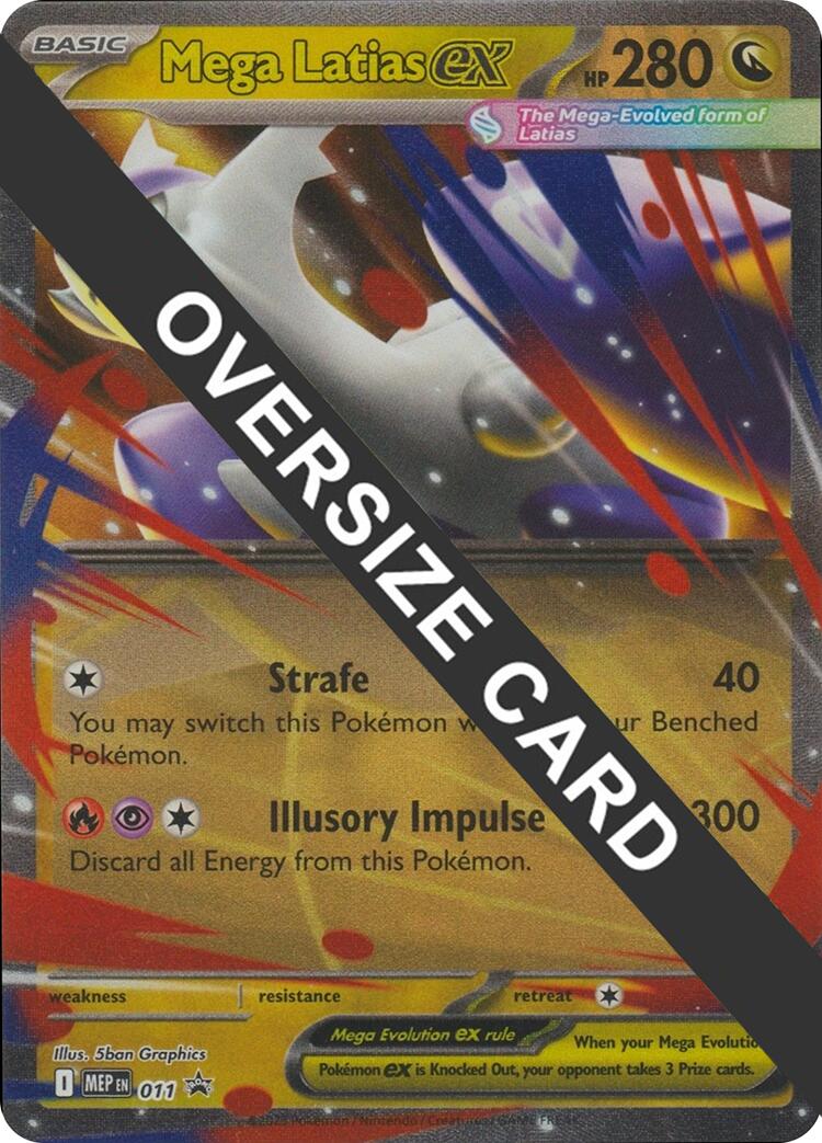 Mega Latias ex (011) (Jumbo Card) [Mega Evolutions Promo] | Good Games Cannington