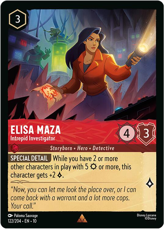 Elisa Maza - Intrepid Investigator (122/204) [Whispers in the Well] | Good Games Cannington
