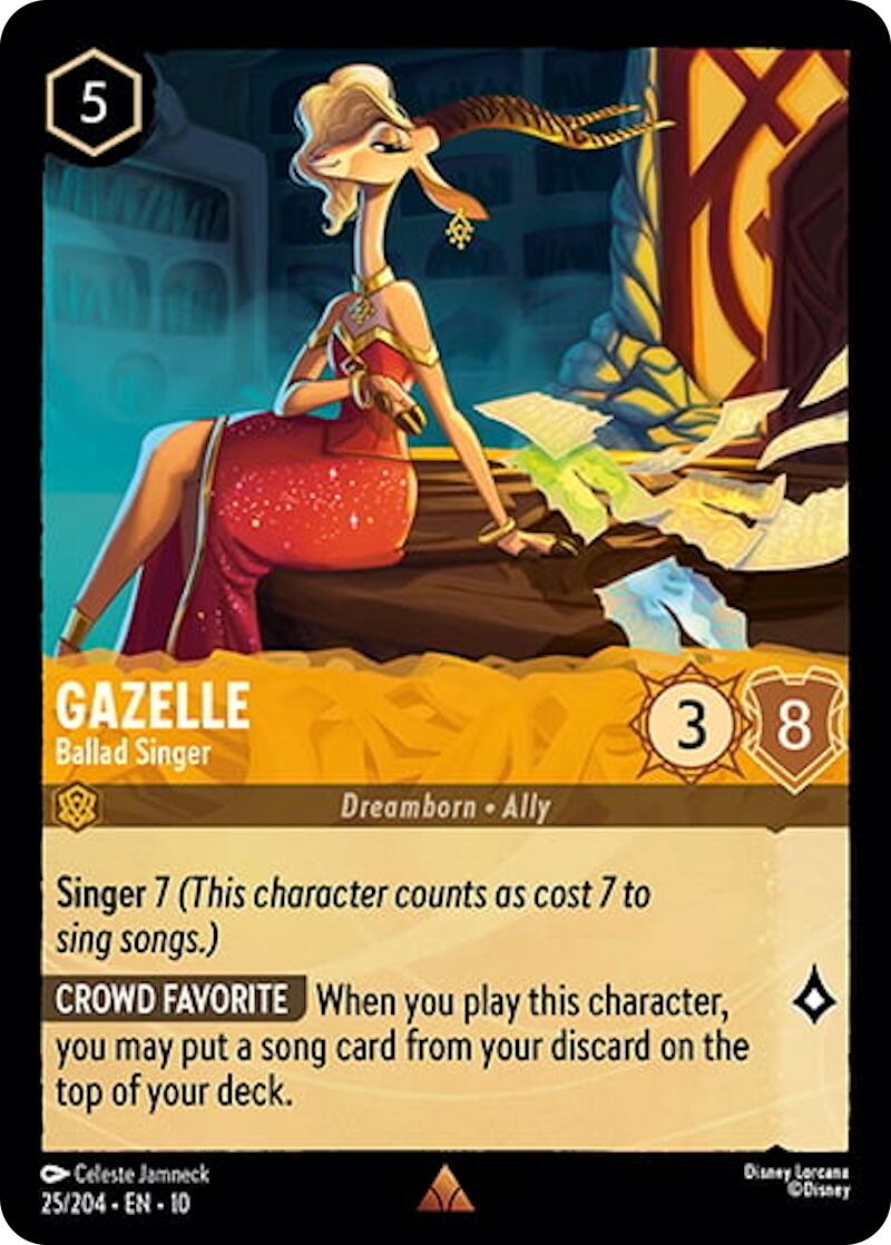Gazelle - Ballad Singer (25/204) [Whispers in the Well] | Good Games Cannington